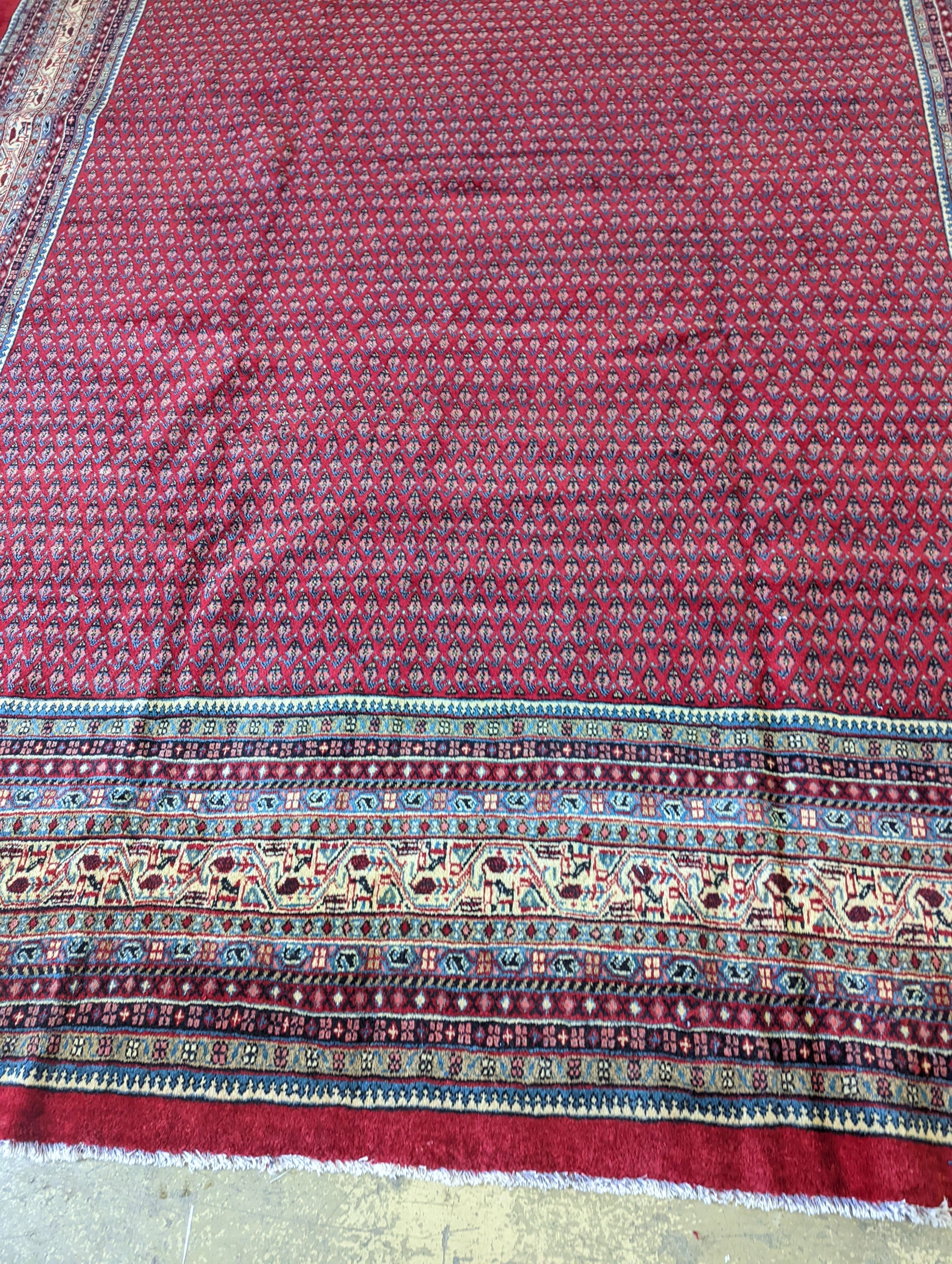 An Araak carpet, 390 x 260cm